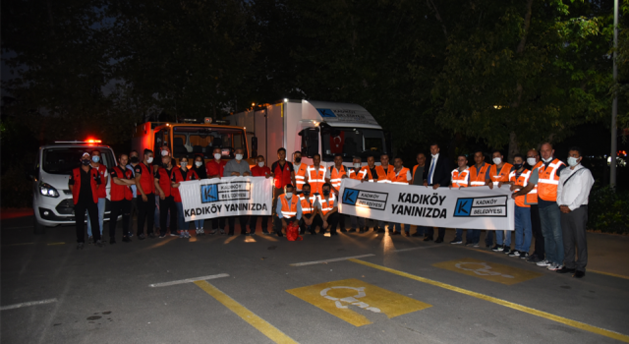 Kadıköy Belediyesi’nden Manavgat ve Marmaris’e destek