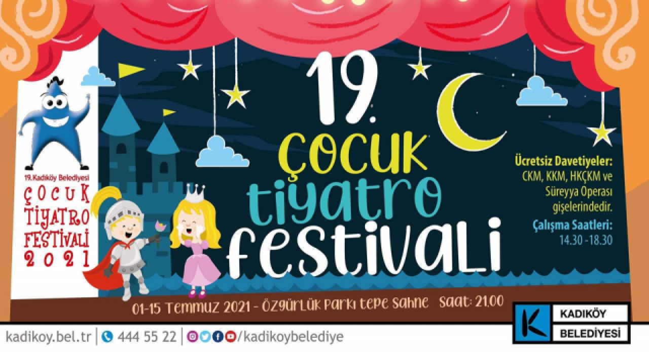 Kadıköy'de Çocuk Tiyatro Festivali Başladı