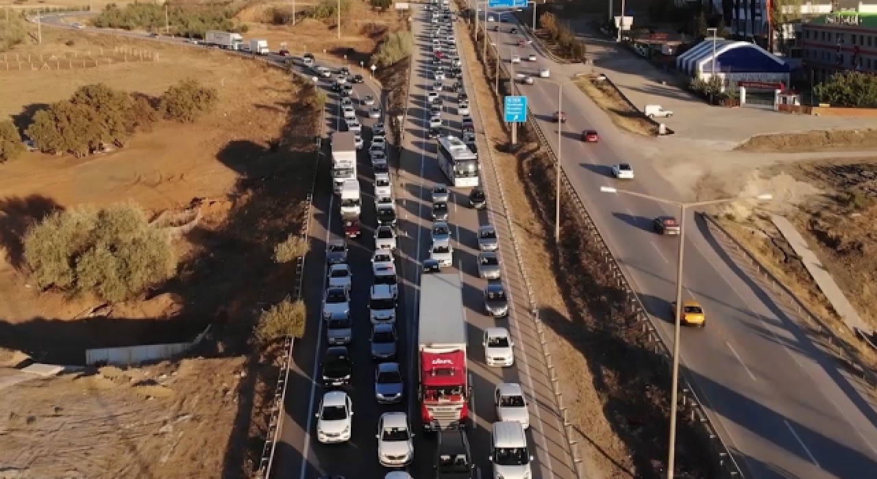 Kurban Bayramı tatilinde, Kırıkkale'den 2 milyon araç geçti