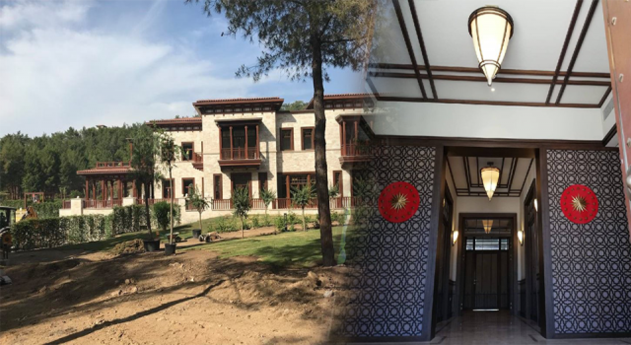 Marmaris'teki 640 Milyon TL harcanan Yazlık Saray'ın fotoğrafları da ortaya çıktı