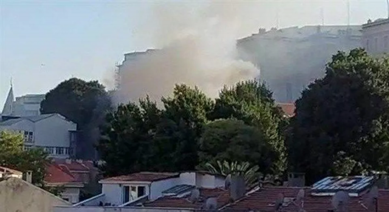 Pierre Loti Fransız Lisesi'nde yangın