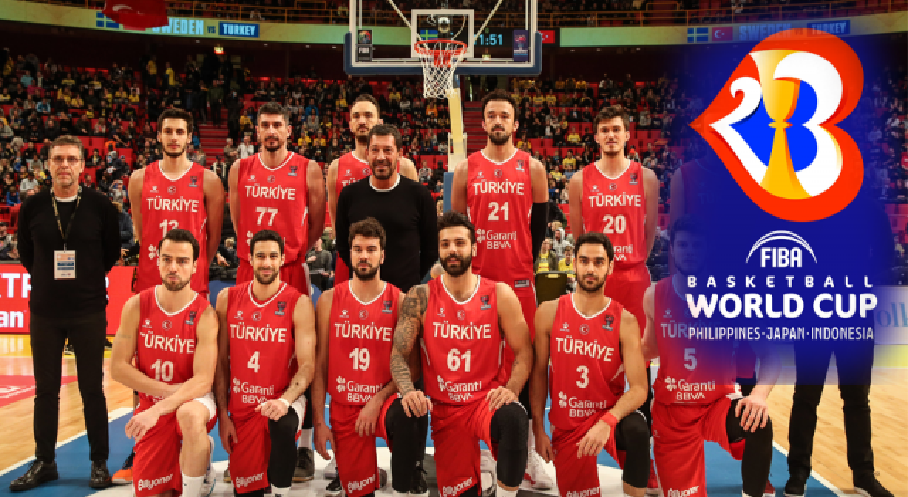 12 Dev Adam'ın FIBA 2023 Dünya Kupası Avrupa Elemeleri'ndeki rakipleri belli oldu
