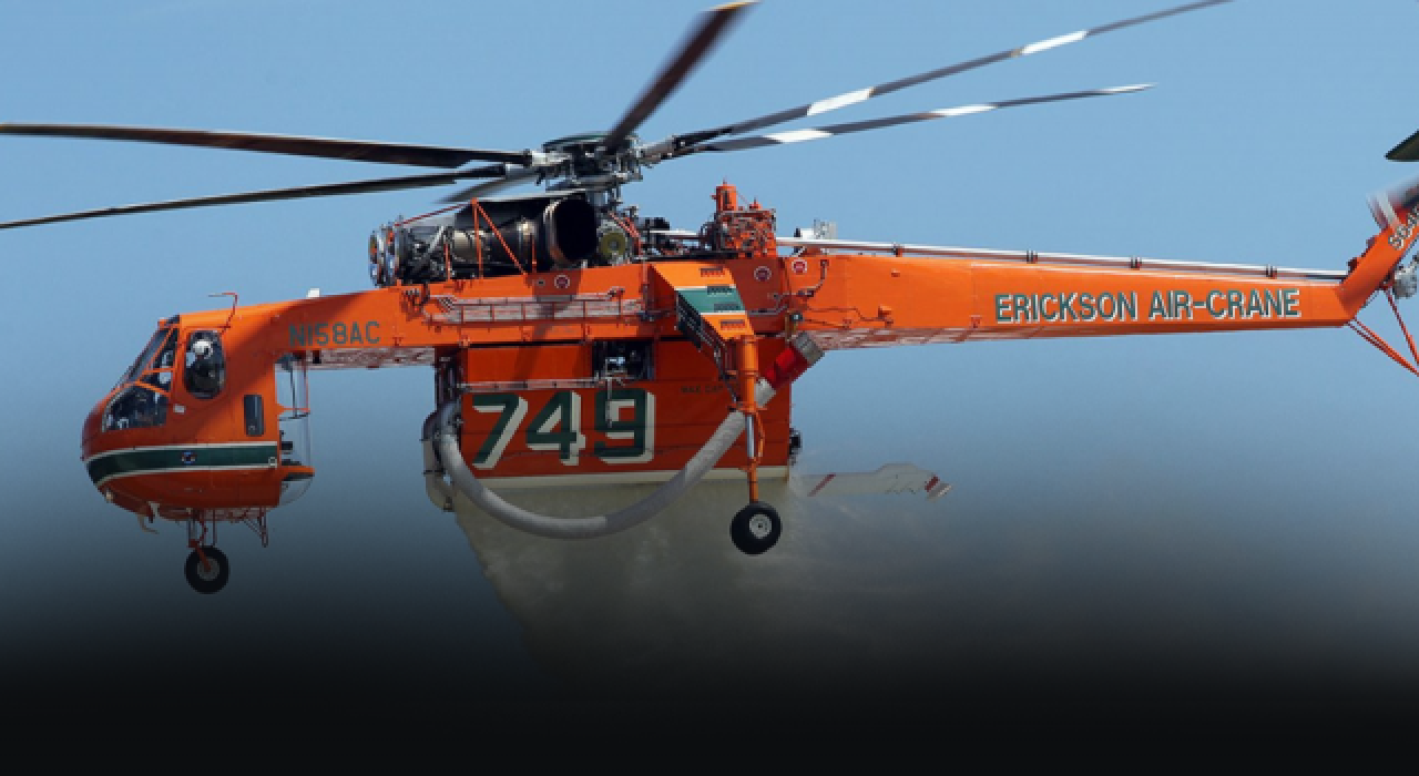 ABD'den Türkiye'ye 2 yangın söndürme helikopteri geliyor