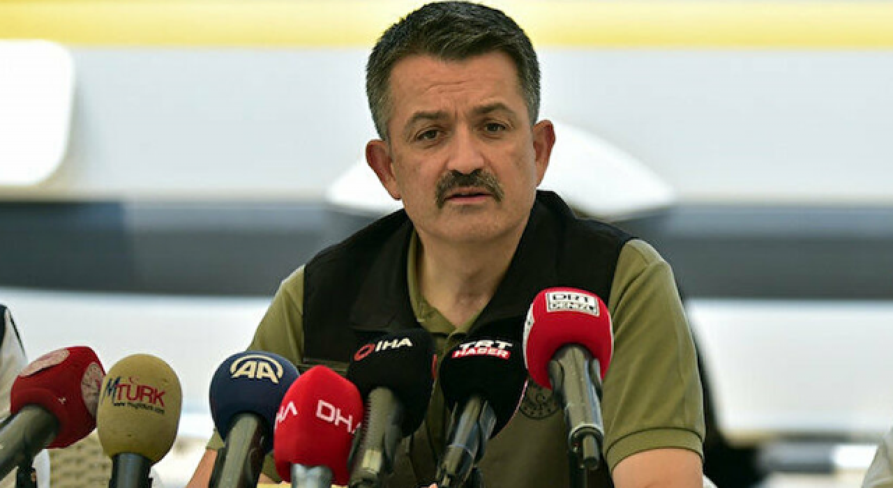 Bakan Pakdemirli duyurdu: Büyük yangınların hepsini söndürdük