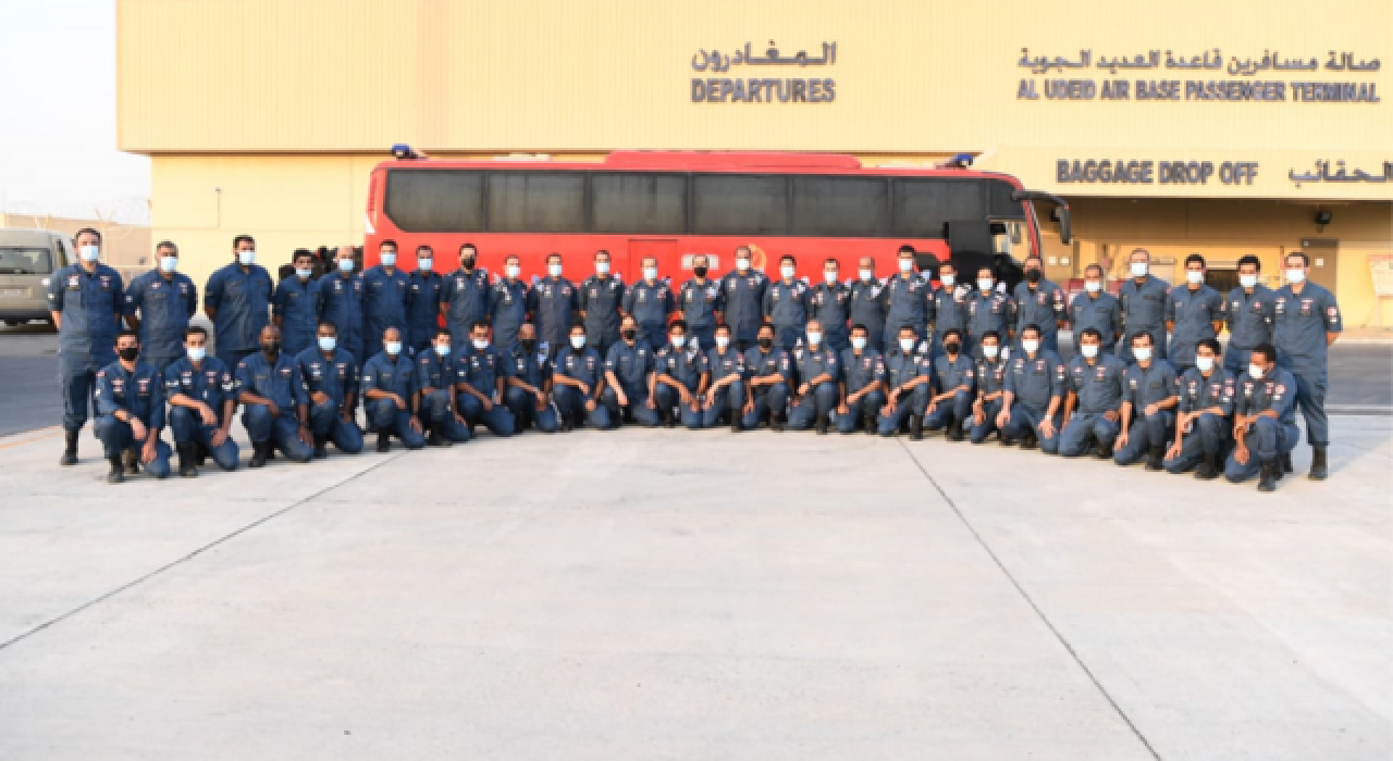 Katar'dan Manavgat yangını için 50 kişilik ekip geldi