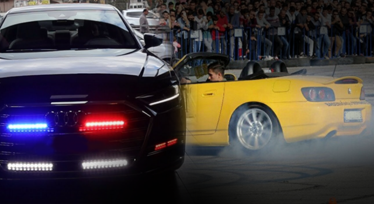 54 bin kişiye çakar, makas ve drift cezası kesildi