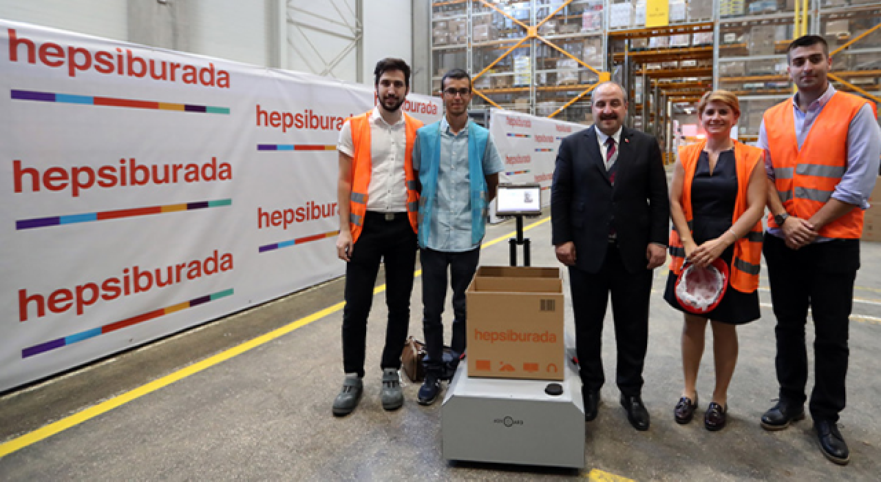 Bakan Varank'tan Hepsiburada'ya ziyaret