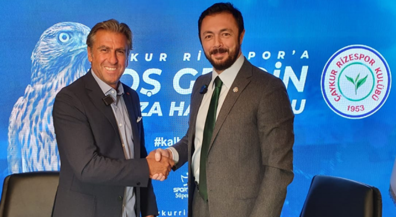 Çaykur Rizespor'un yeni teknik direktörü belli oldu: Hamza Hamzaoğlu