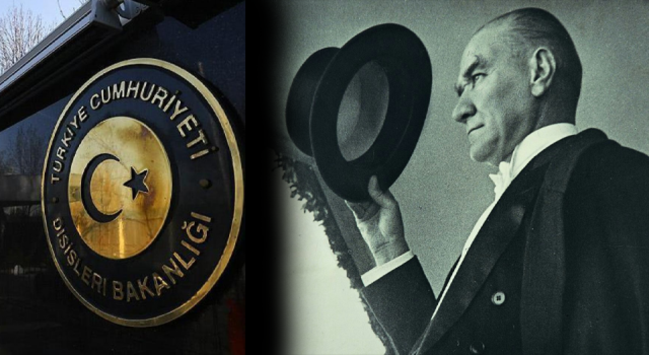 Dışişleri'nden Güney Kıbrıs'a "Atatürk" tepkisi "Çağdışı tutumu kınıyoruz"