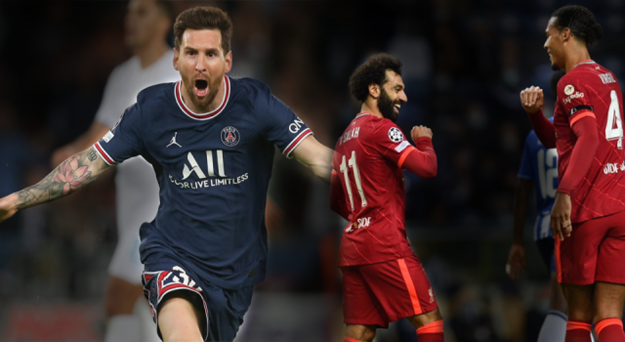 Messi siftahı yaptı, PSG kazandı! Liverpool deplasmanda 5 attı