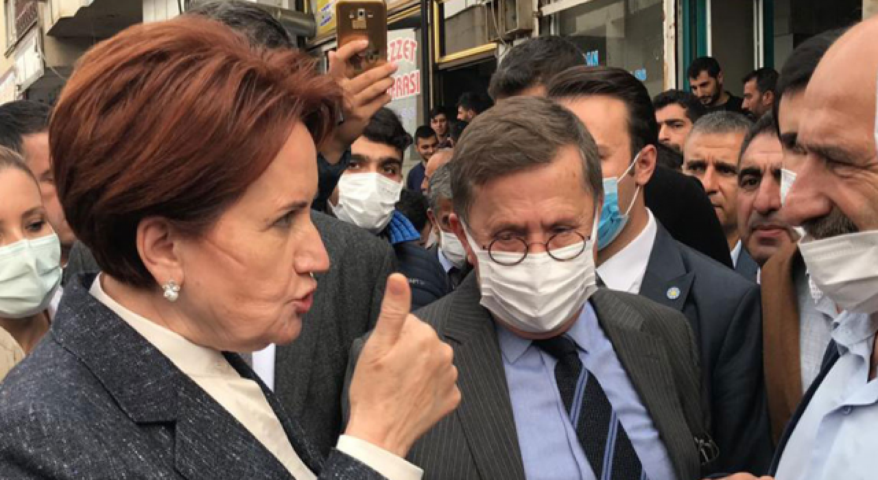 Meral Akşener'e "Burası Kürdistan" diyen esnaf gözaltına alındı