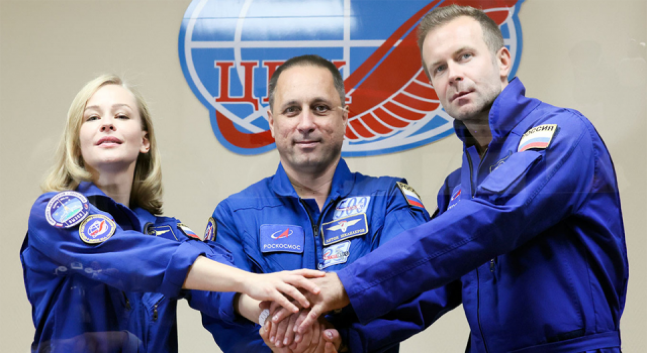 Ruslar, uzayda çekilecek ilk film için yola çıktı