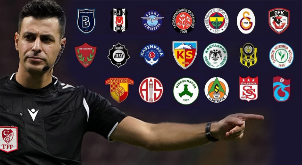 Süper Lig'de 9. hafta hakemleri belli oldu, hafta başlıyor!