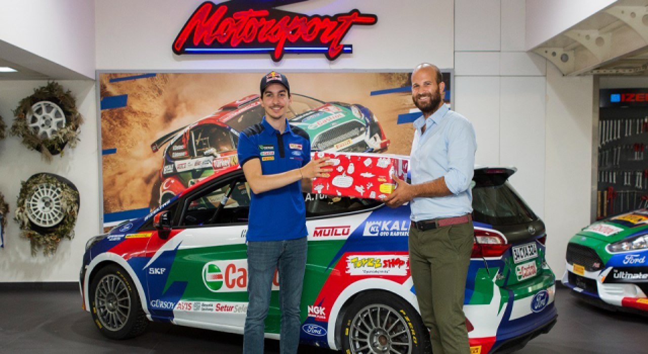 Toyzz Shop’tan genç ralli şampiyonu Ali Türkkan’a destek