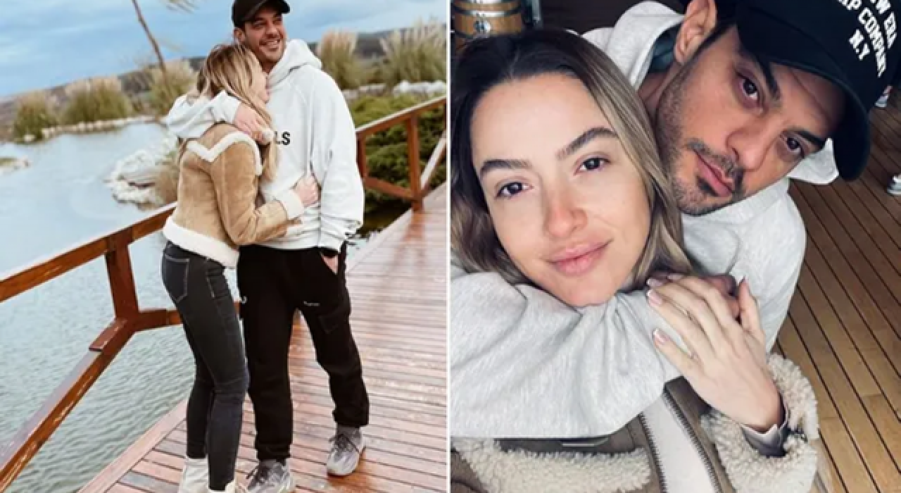 Hadise ve Mehmet Dinçerler'in pazar keyfi