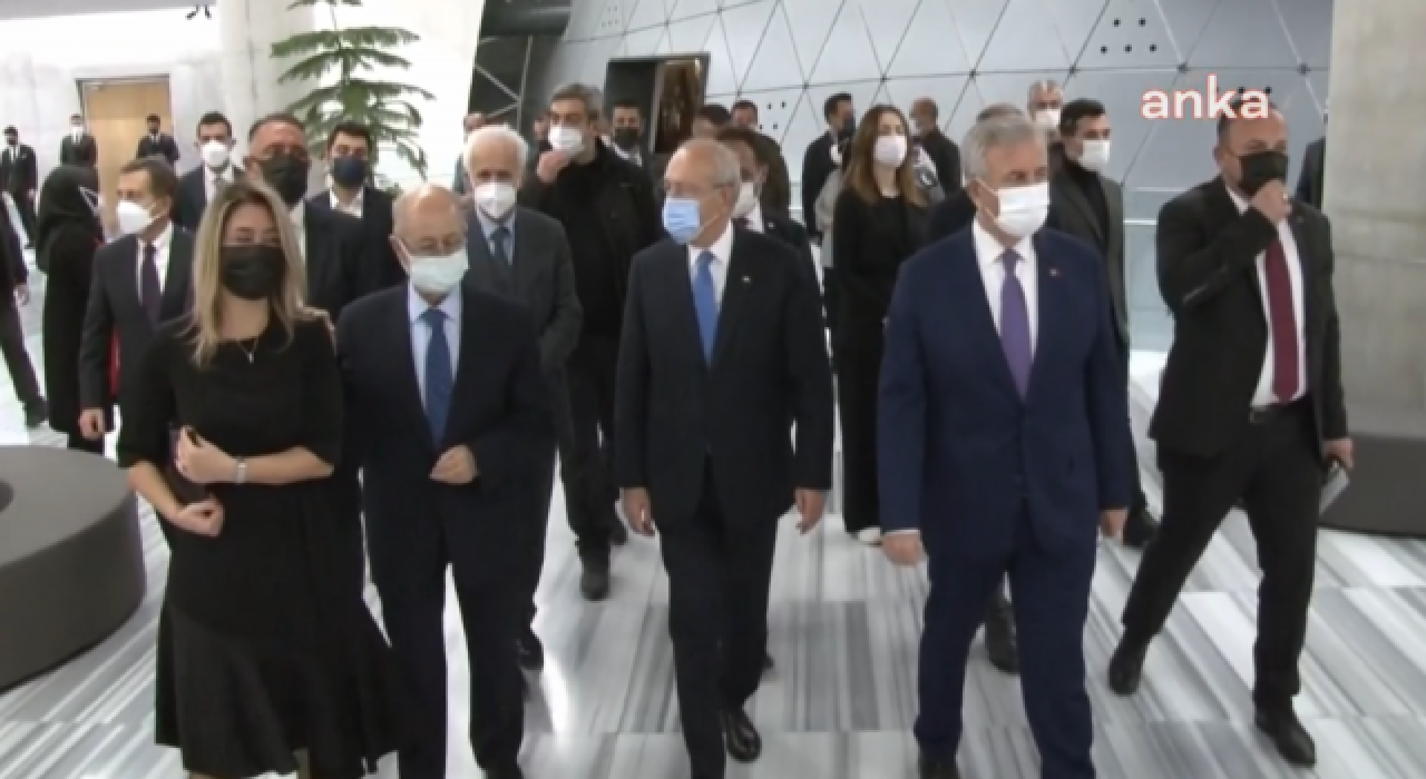 Kılıçdaroğlu, Mansur Yavaş ve A. Necdet Sezer aynı karede