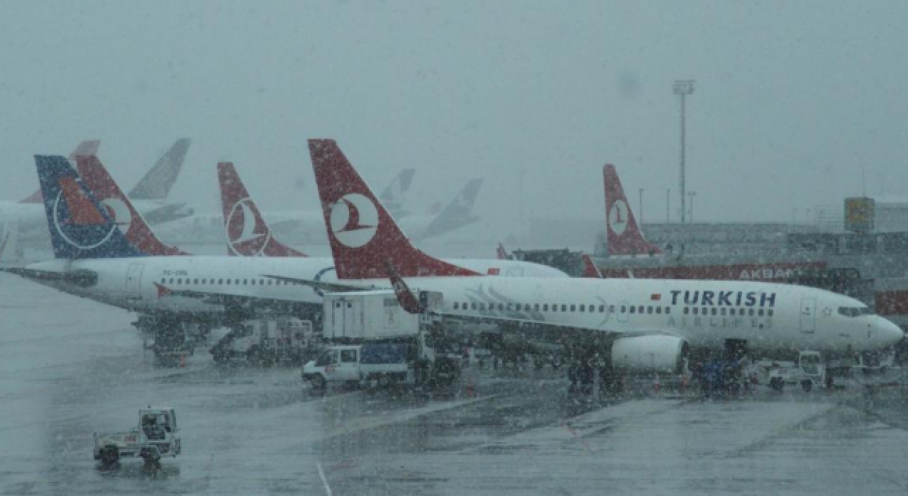 THY: Bazı uçuşlarımız tedbir amaçlı iptal edilmektedir