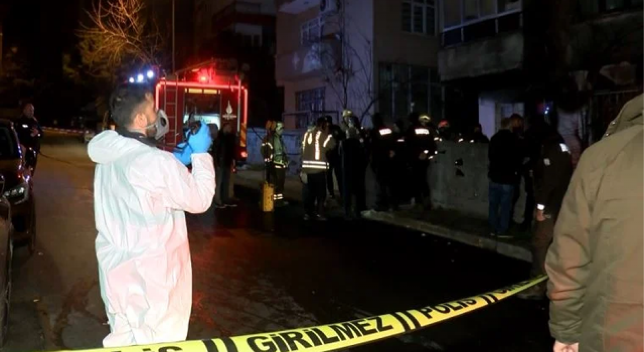 Pendik'te 4 katlı binada yangın: 1 ölü