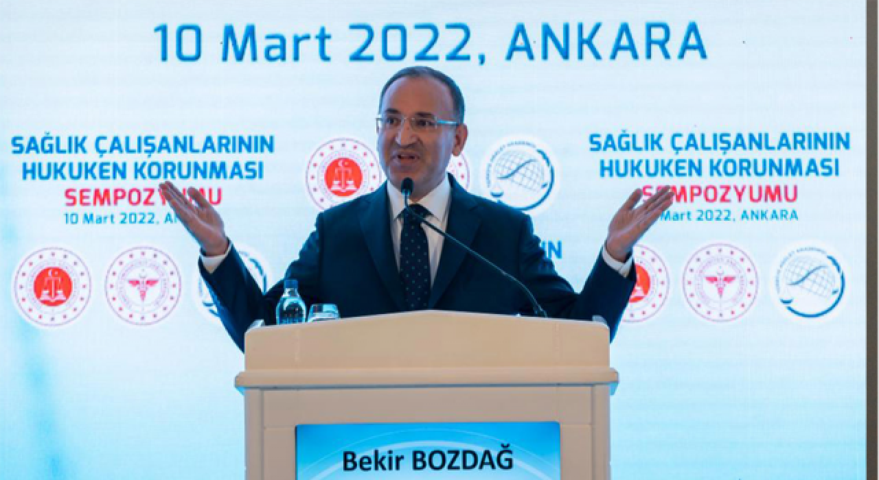 Adalet Bakanı Bozdağ: Hekimlerimiz de hakimlerimiz gibi korunmalı