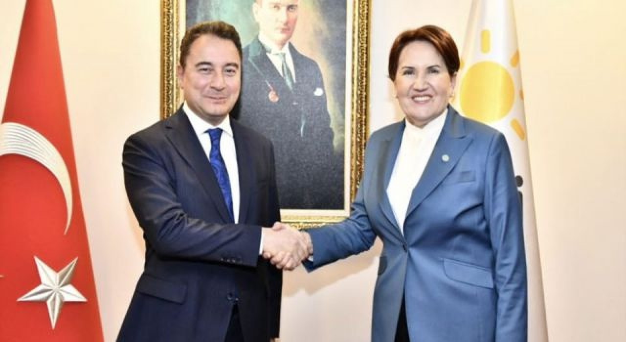 Babacan, 27 Mart’taki zirve öncesinde Akşener’i ziyaret etti