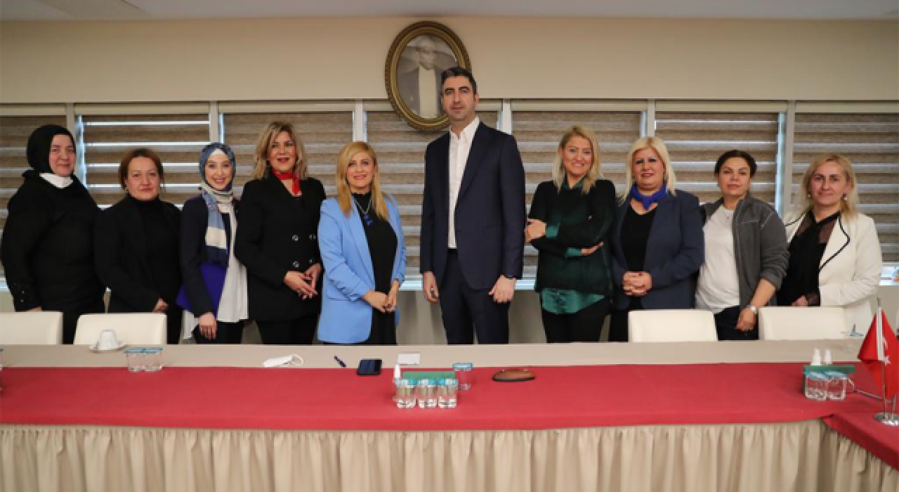 Başkan Yüksel, Kadın Gazetecilerin 8 Mart Dünya Kadınlar Günü’nü Kutladı