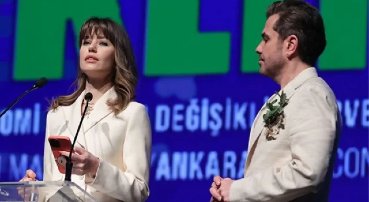 Beren Saat ve Kenan Doğulu'nun sözleri geceye damgasını vurdu