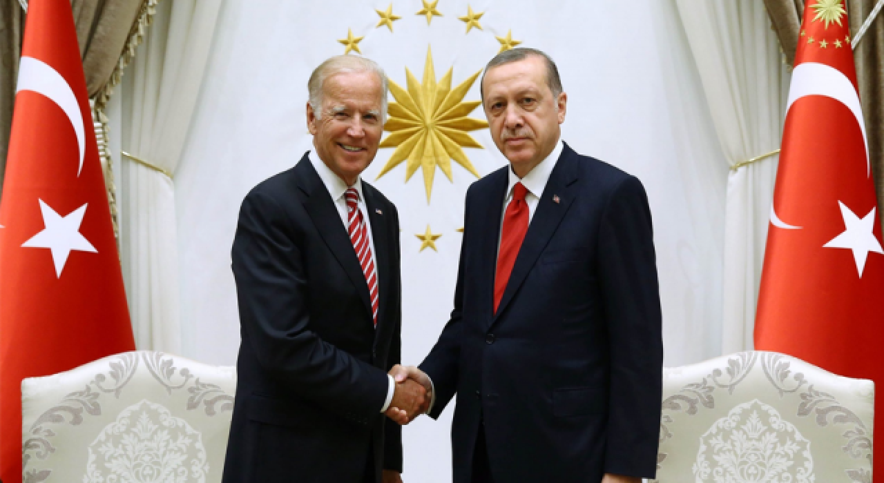 Cumhurbaşkanı Erdoğan ile ABD Başkanı Biden görüştü