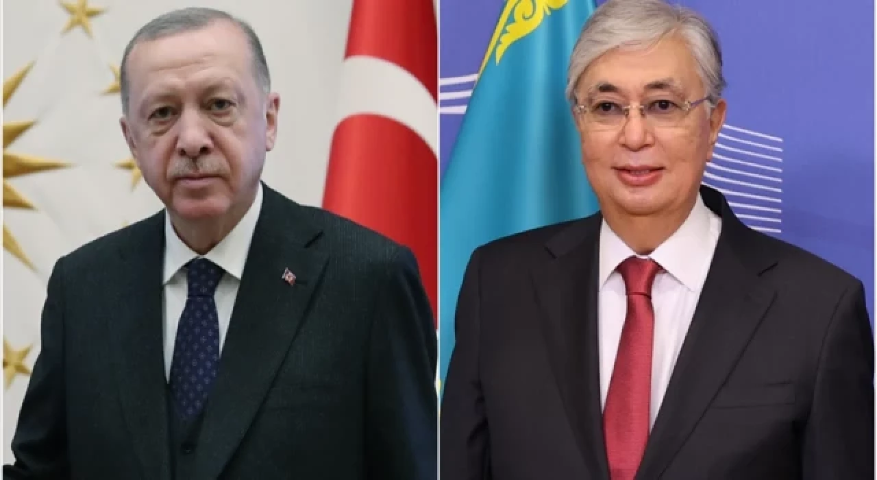 Cumhurbaşkanı Erdoğan, Kazakistan Cumhurbaşkanı Tokayev ile telefonda görüştü