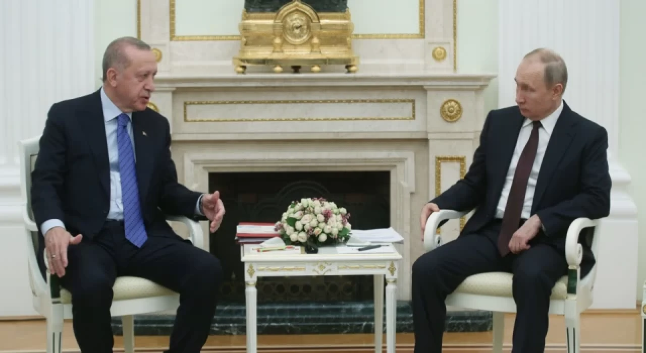 Cumhurbaşkanı Erdoğan, Putin ile görüştü