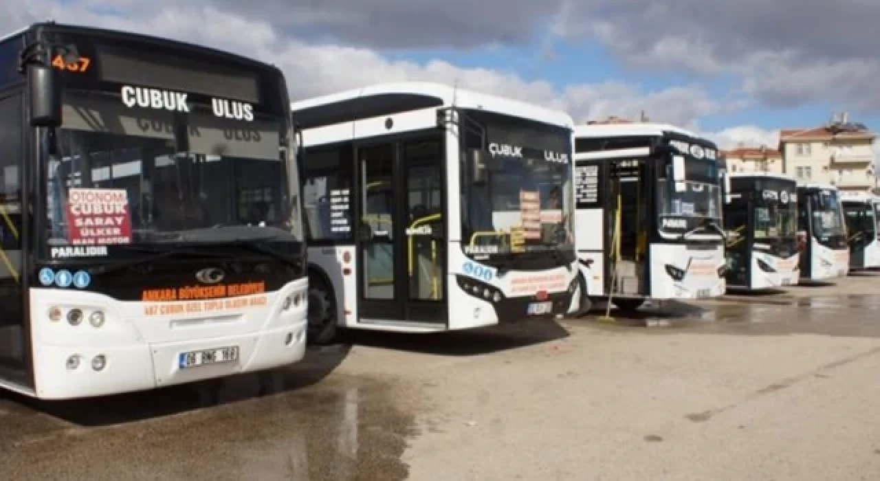 Mazot indirimi isteyemeyen Ankara "ÖTA" şoförleri kontak kapattı