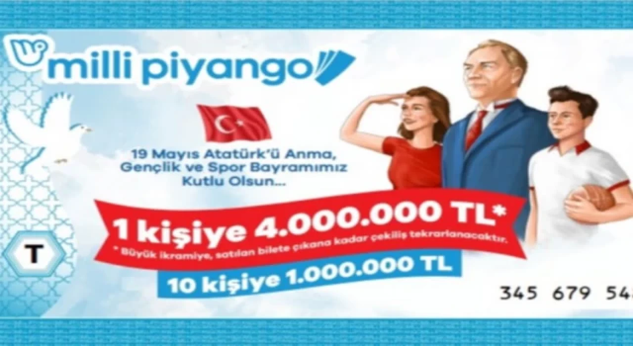 4 milyon TLlik büyük ikramiye tam bilete çıktı
