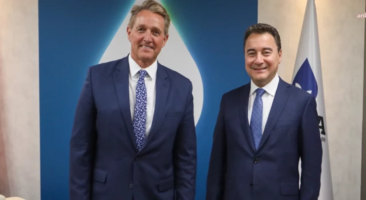 ABD Büyükelçisi Flake, Babacan'ı ziyaret etti