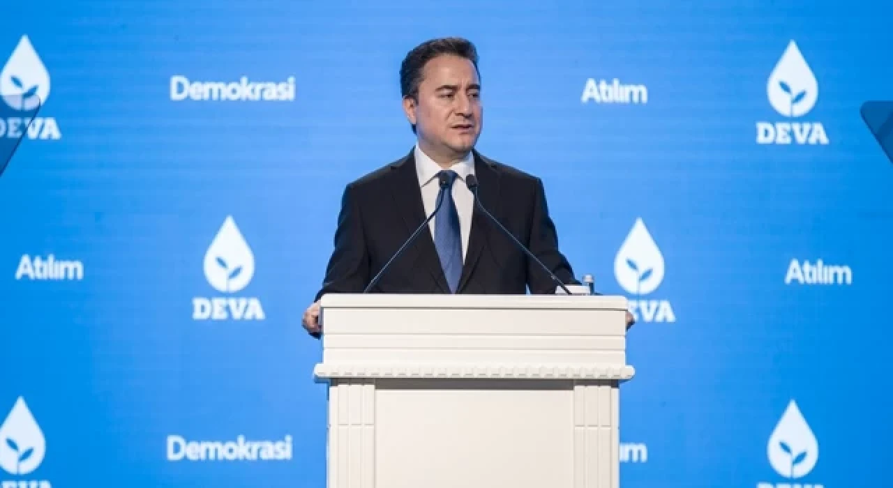 Babacan: Ortak aday olmadığı anda DEVA Partisi'nin adayı Babacan'dır