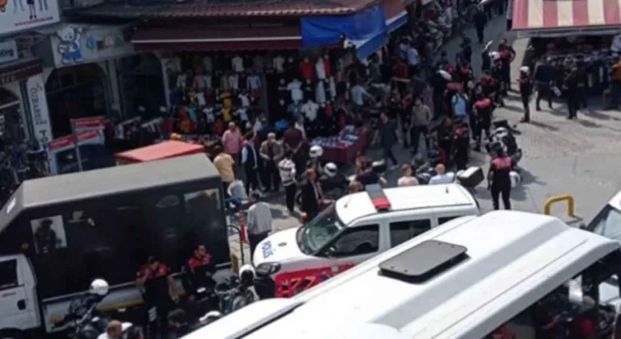 Fatih’te iki esnaf grubu arasında silahlı çatışma çıktı