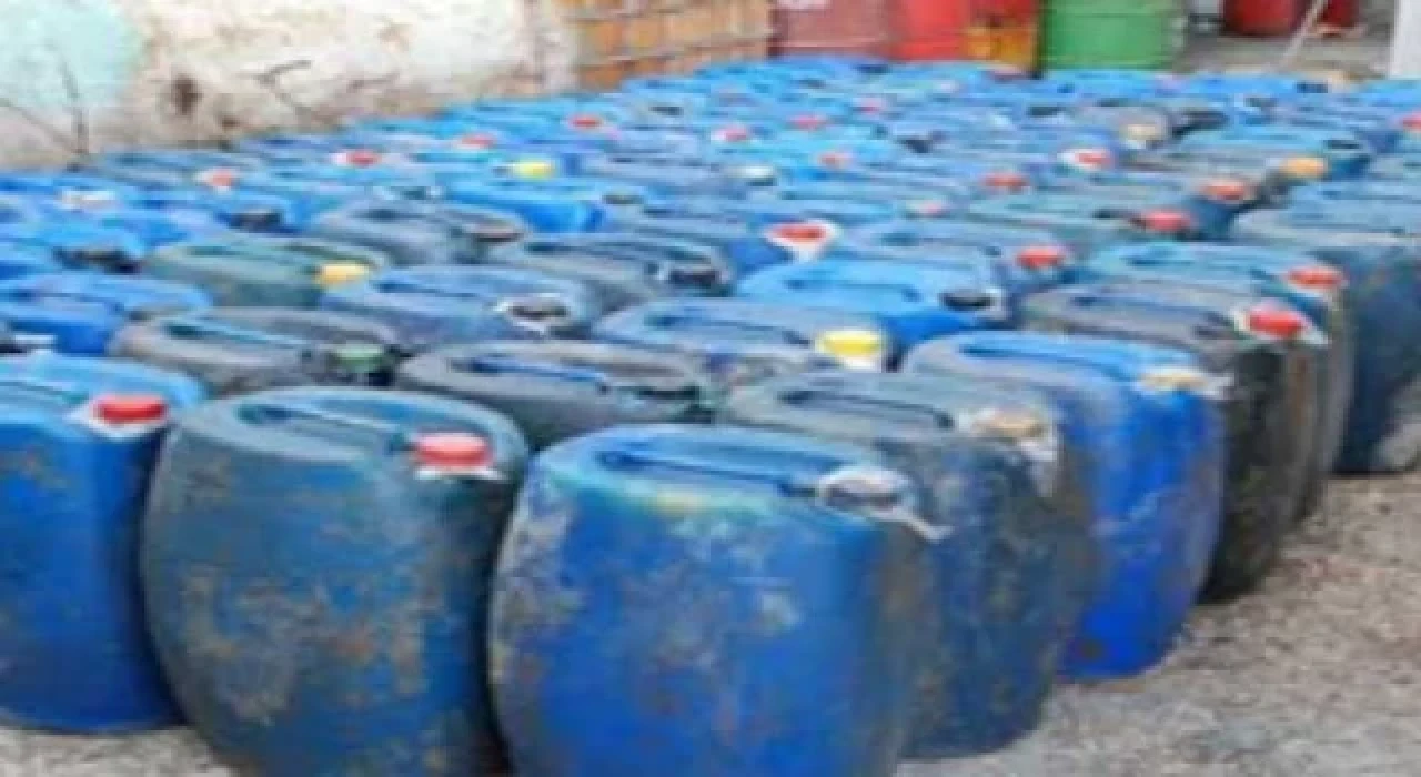 Samsun’da 245 litre mazot çalan 2 şüpheli yakalandı