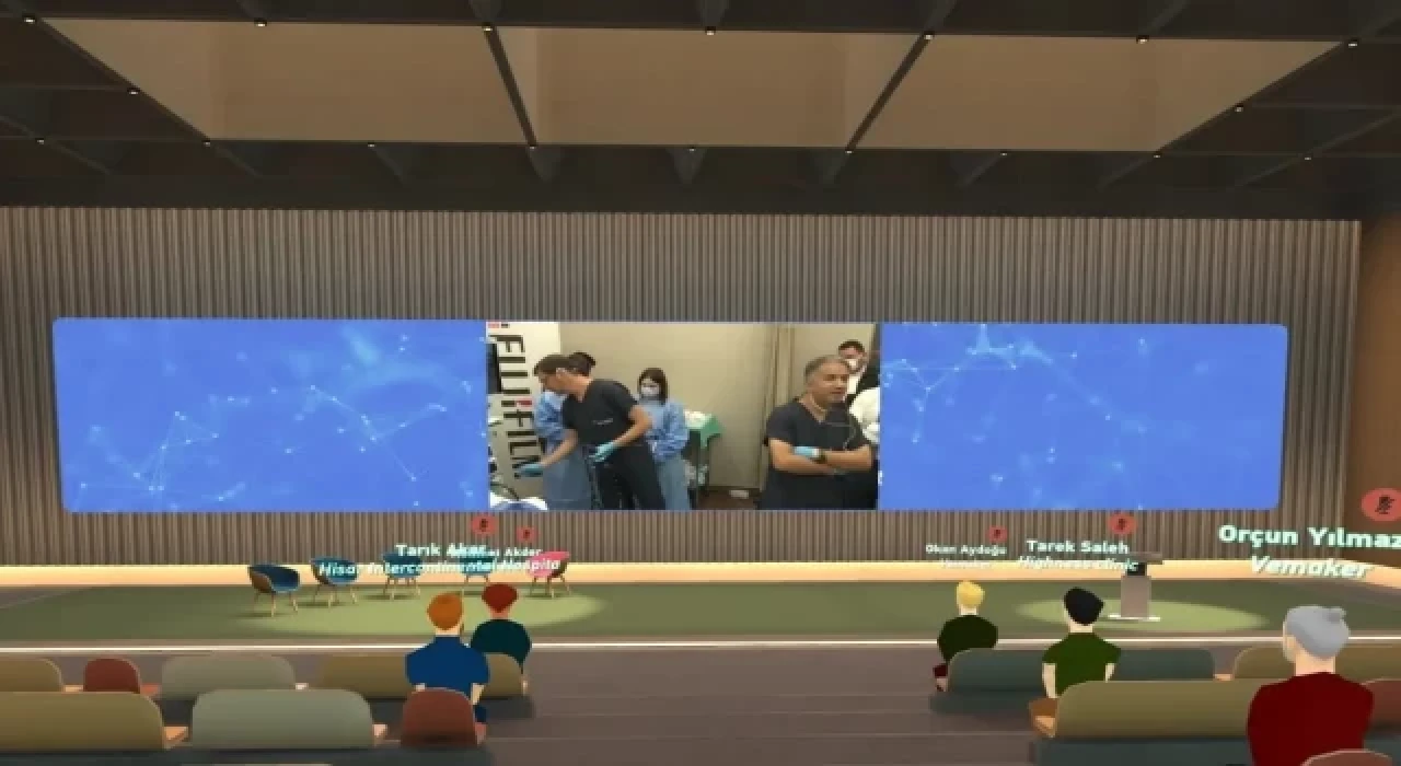 Tüm dünyadan hekimler sanal dünyada buluştu, Metaverse evreninde canlı tedavi uyguladı