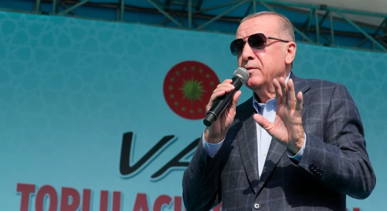 Erdoğan: Su sorunu Türk, Kürt ayırt edilmeden çözüldü