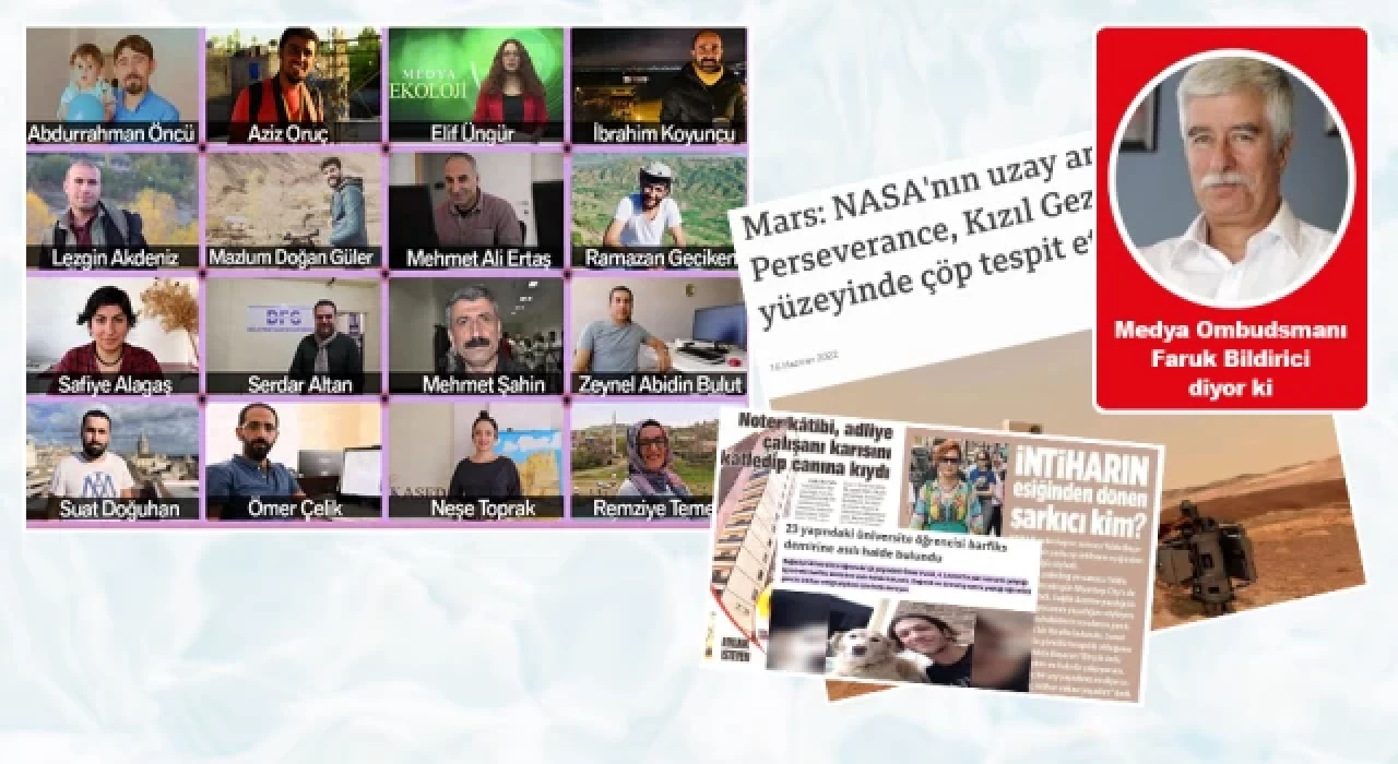 Gazeteci yargılayan medya