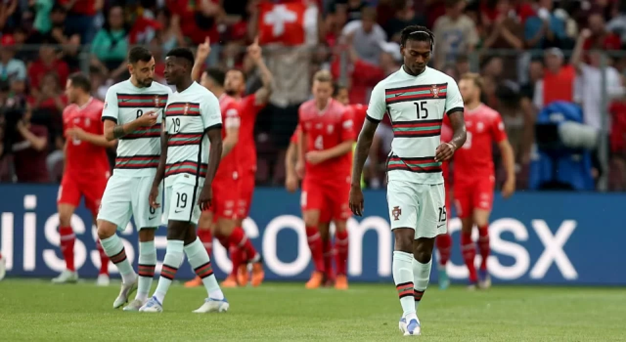Portekiz ilk yenilgisini İsviçre'de aldı