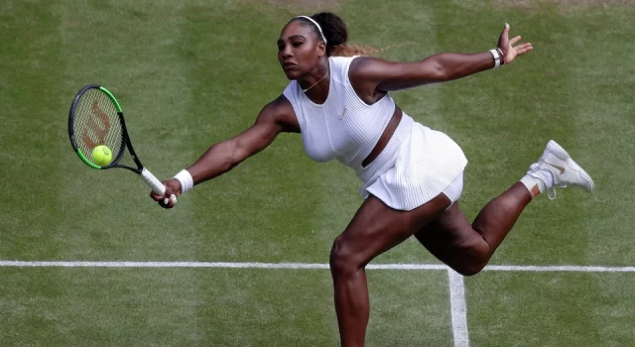 Serena Williams, Wimbledon'a ilk turda veda etti