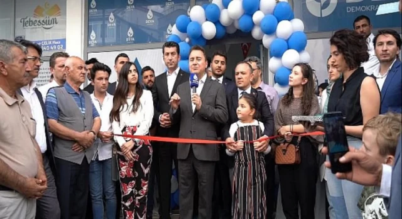 Ali Babacan, Ankara Pursaklar’da konuştu