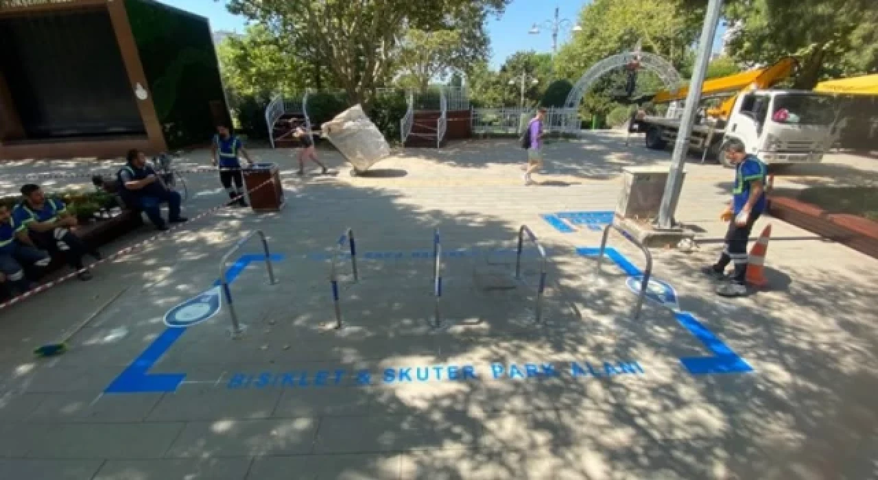 Elektrikli scooter'lar için İBB'den park alanları çalışması