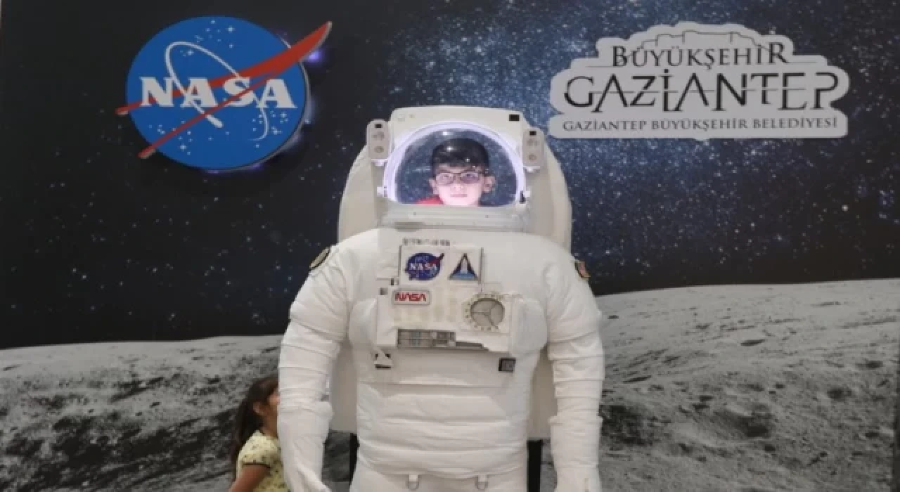 Gaziantep’te NASA sergisine yoğun ilgi