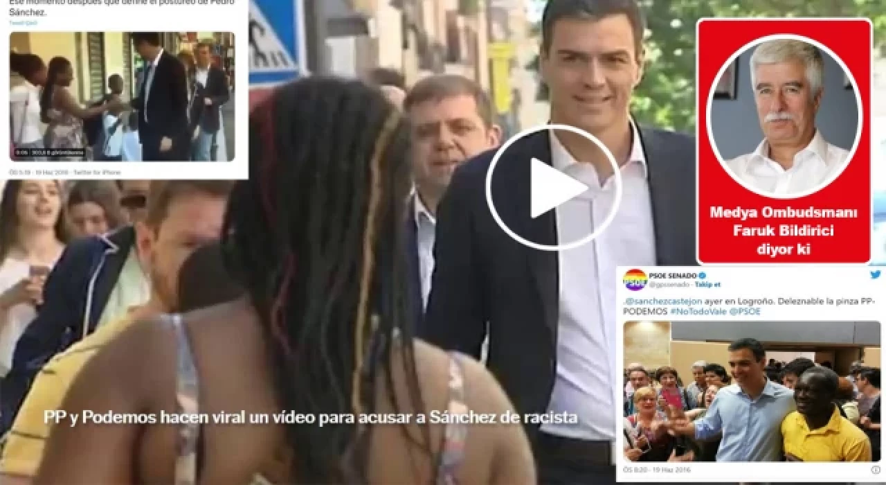 İspanya Başbakanına bayat videoyla çarpıtılmış haber