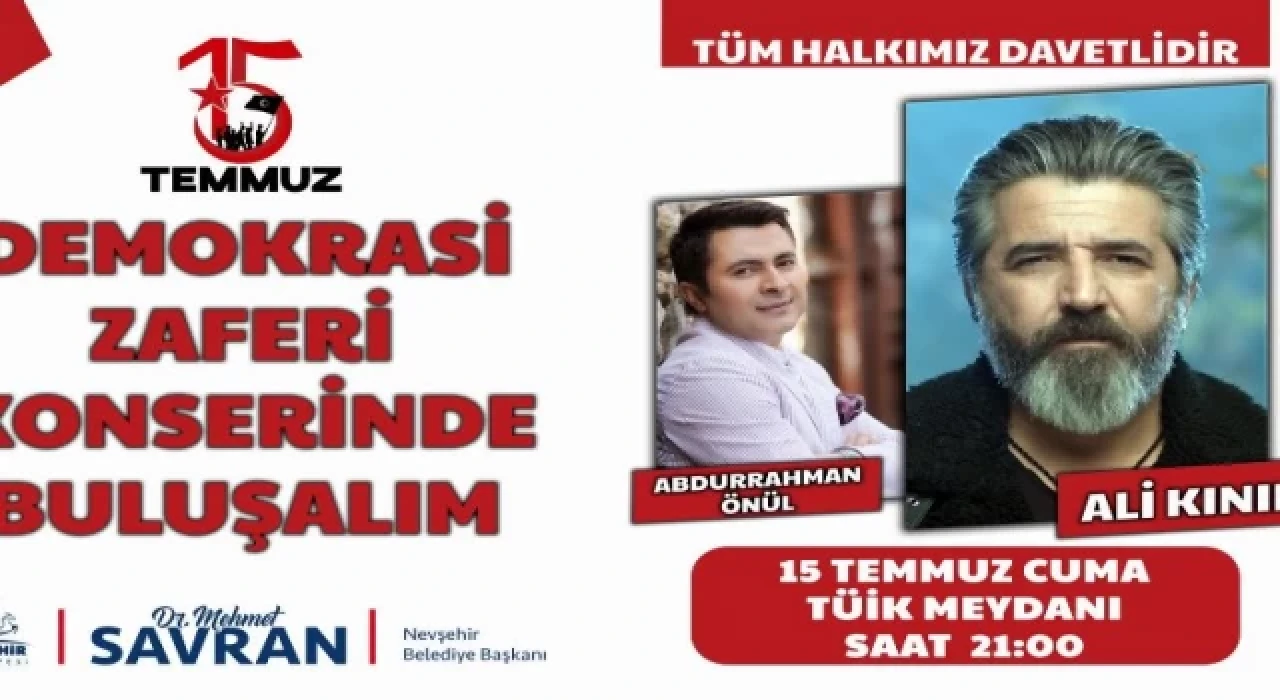 Nevşehir Belediyesi’nden ’zafer’ konseri