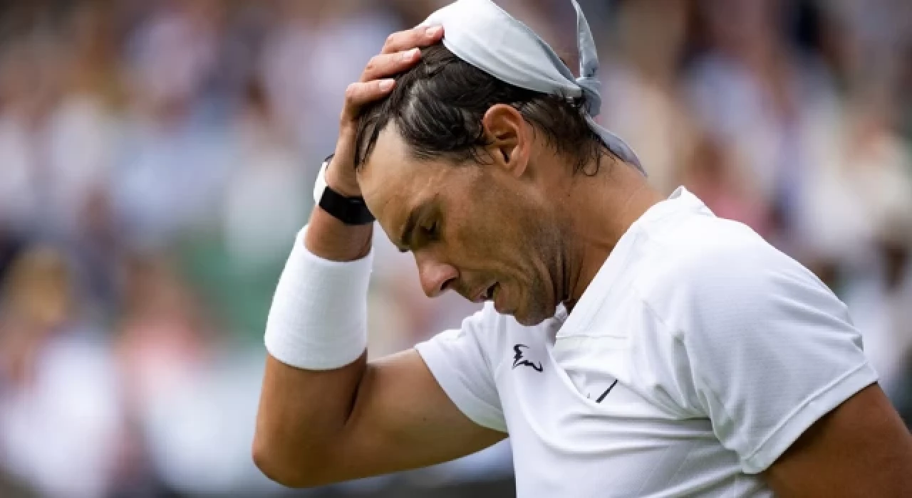 Rafael Nadal, Wimbledon'dan çekildi