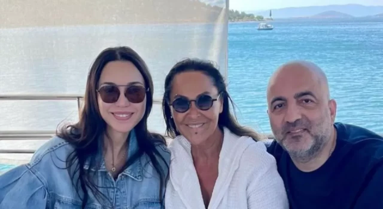 Sedat Peker videolarında adı geçen Mübariz Mansimov ile Hülya Avşar Ayvalık'ta buluştu