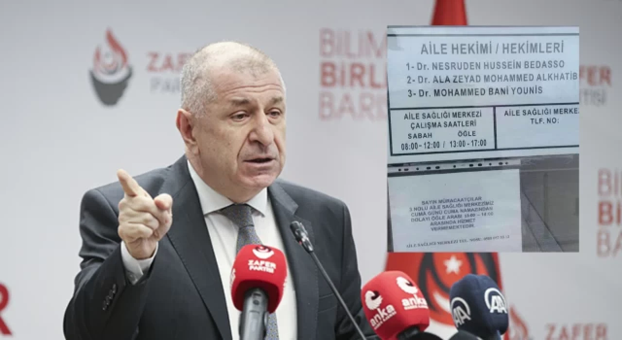 Ümit Özdağ: 4 bin Suriyeli, Sağlık Bakanlığı tarafından göreve başlatılmış