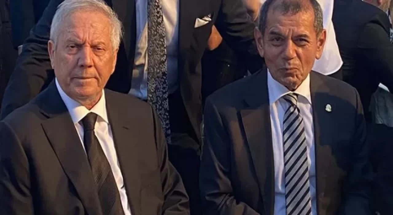 Aziz Yıldırım ve Dursun Özbek düğünde buluştu, sosyal medya sallandı