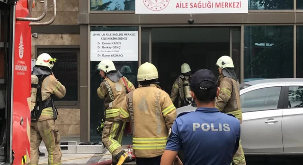 Beşiktaş Sait Çiftçi Devlet Hastanesi'nde yangın!